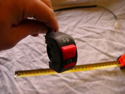 dvoupolohový vypínač motoru - chcípák