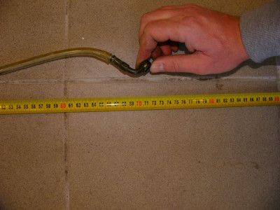 Hadice brzdova - vedeni delka cca 70cm