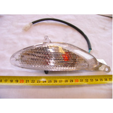 levý přední blinkr skútr Kingway Coliber nebo Jazz - typ 2