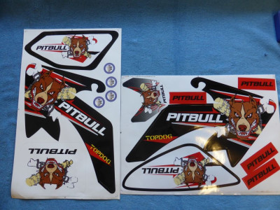 Polepy nalepky cross AGB Pit Bull