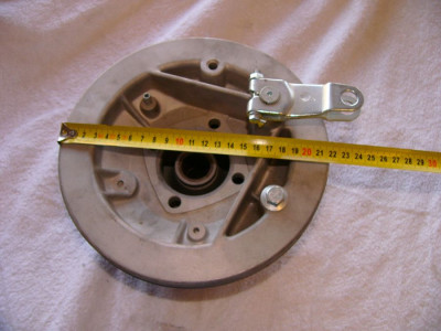 predni brzdovy buben vcetne paken