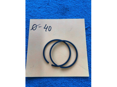 sada pistnich krouzku prumer 40mm 2T