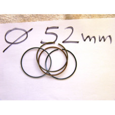 sada pistnich krouzku prumer 52 - pistni krouzky kruhy