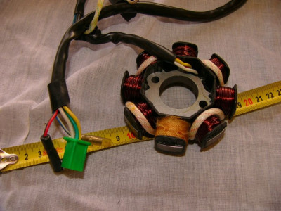 stator - zapalko - zapalovani