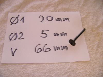 ventil skutr 50 4T Kingway 20 5 66