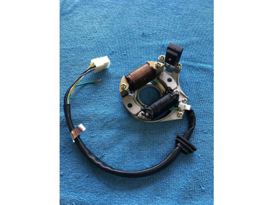 zapalování, alternátor, magneto, cívka, 2 cívky